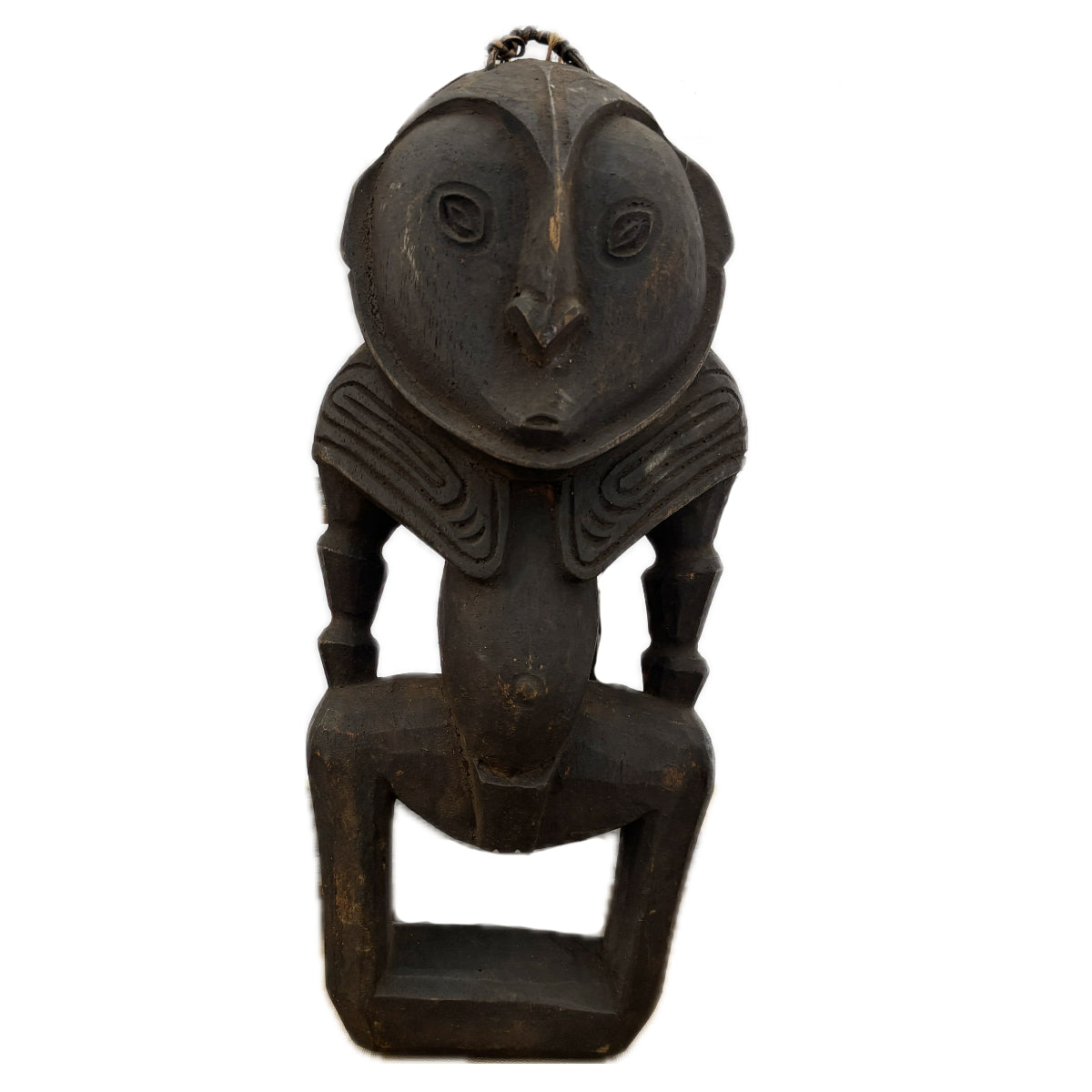 Papua New Guinea wooden statue パプアニューギニア 木製像