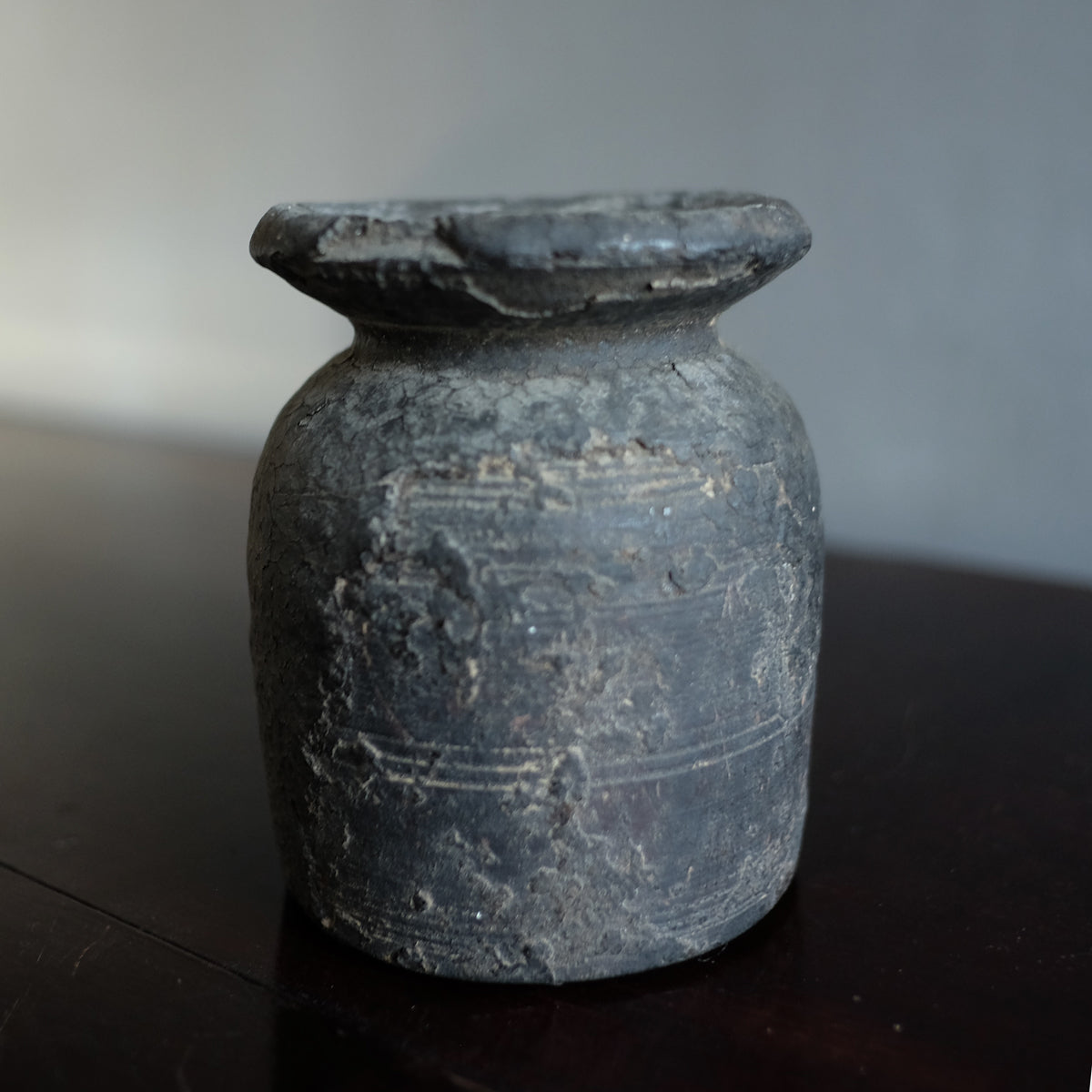 Wooden Small Vase 木製小壺