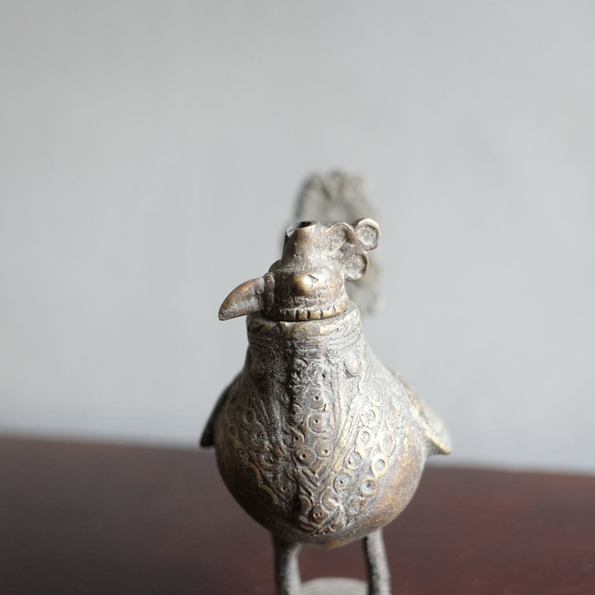 Peacock Oil Lamp 真鍮 オイルランプ