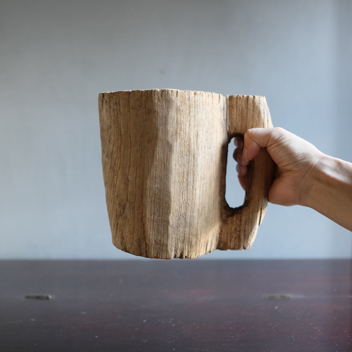 Wooden Mortar 木製すり鉢