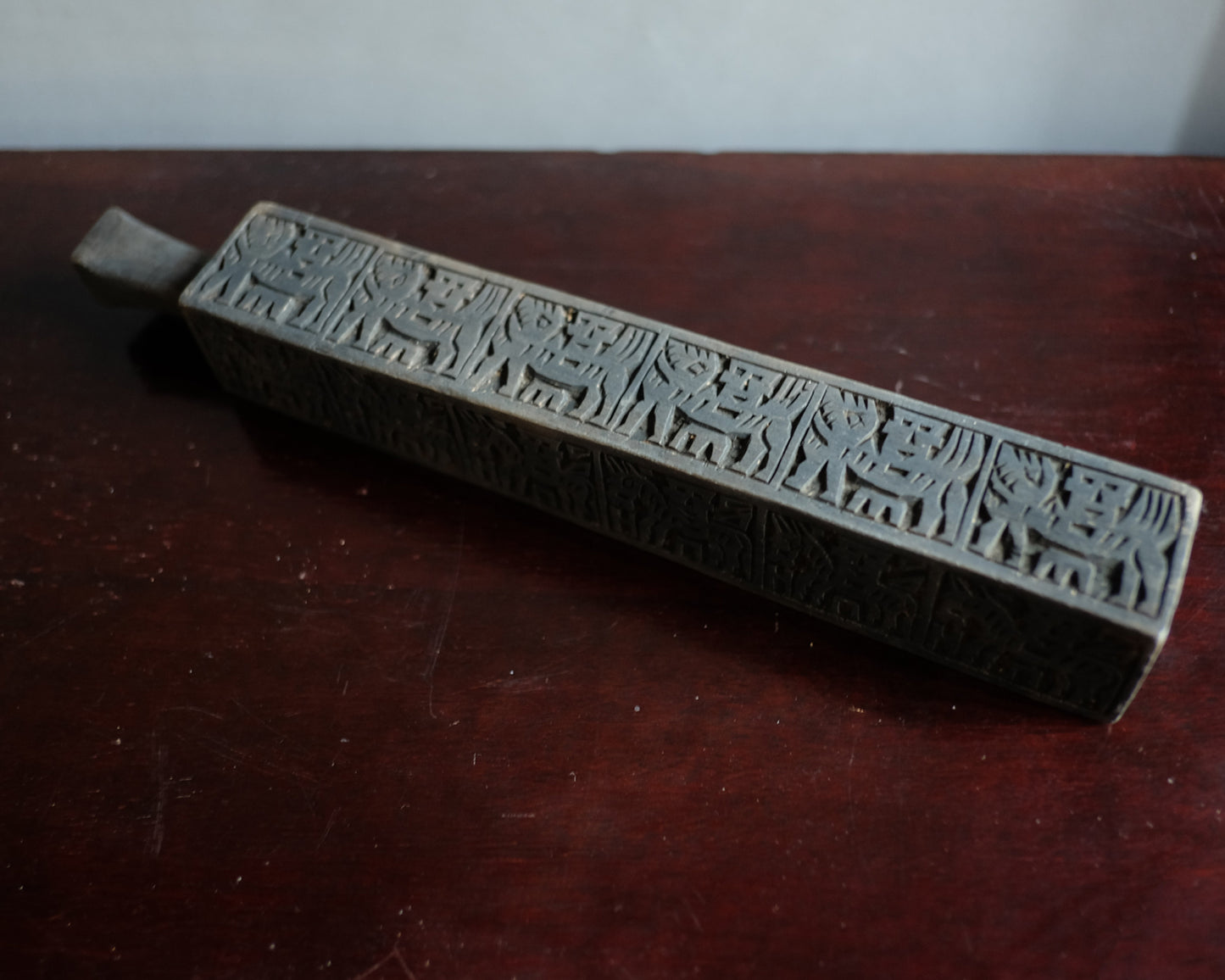 Yao tribe wooden stamp ヤオ族 木製スタンプ