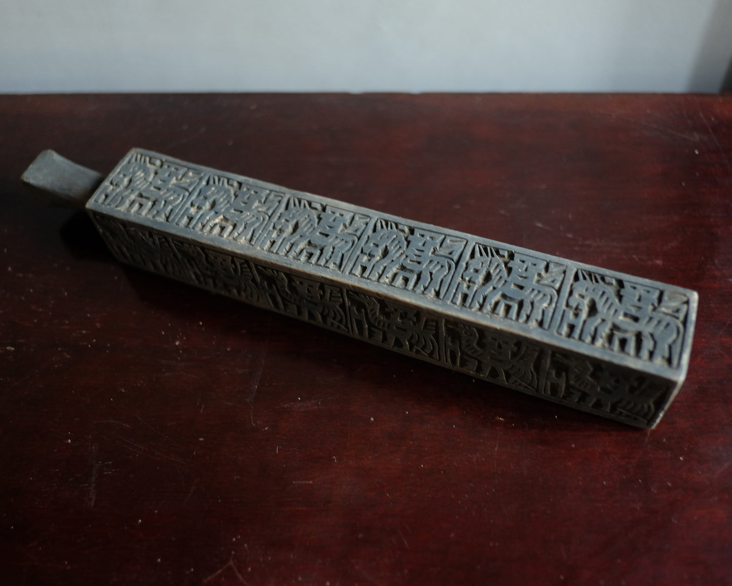 Yao tribe wooden stamp ヤオ族 木製スタンプ