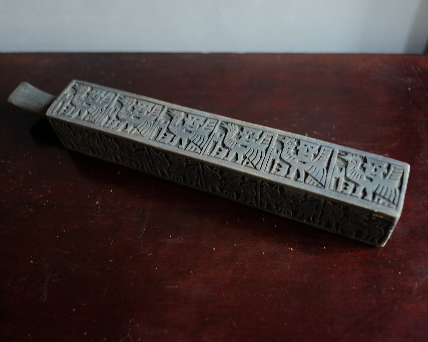 Yao tribe wooden stamp ヤオ族 木製スタンプ
