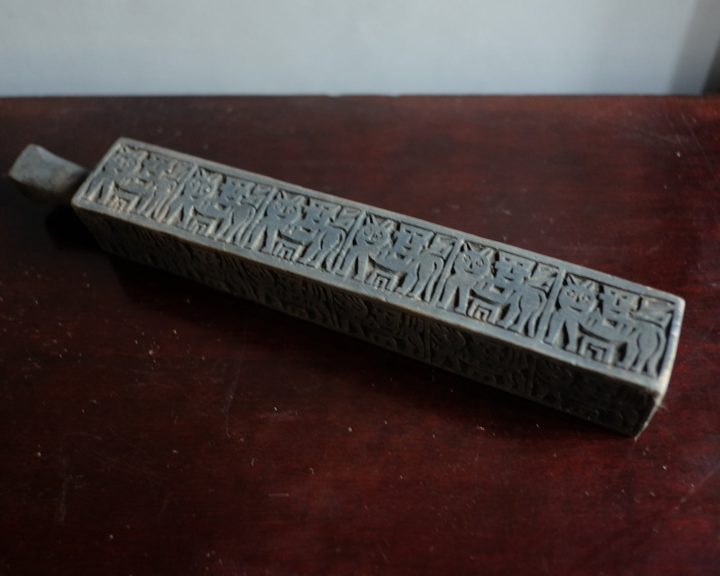 Yao tribe wooden stamp ヤオ族 木製スタンプ