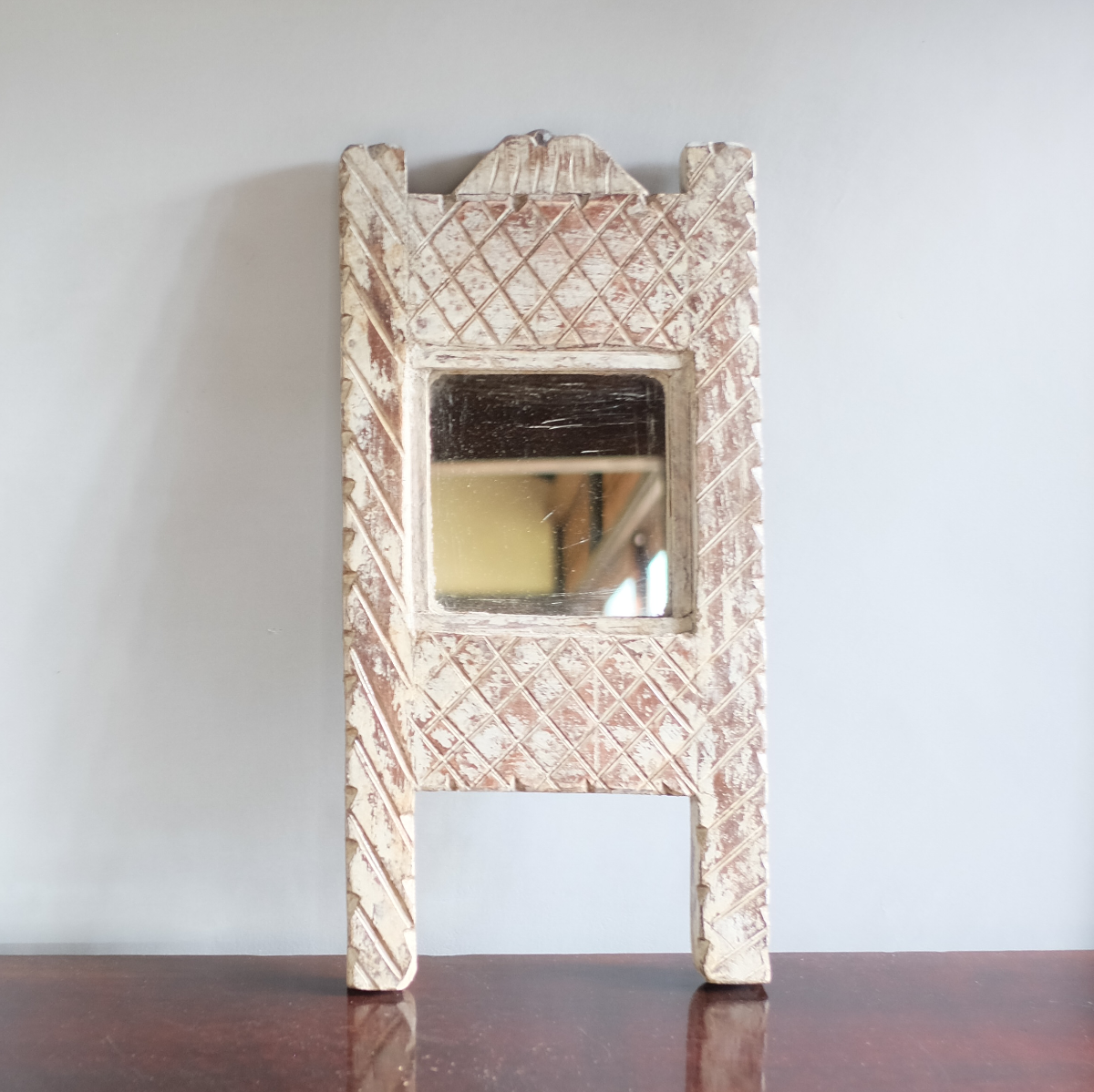 Wood Fram Mirror 木製鏡