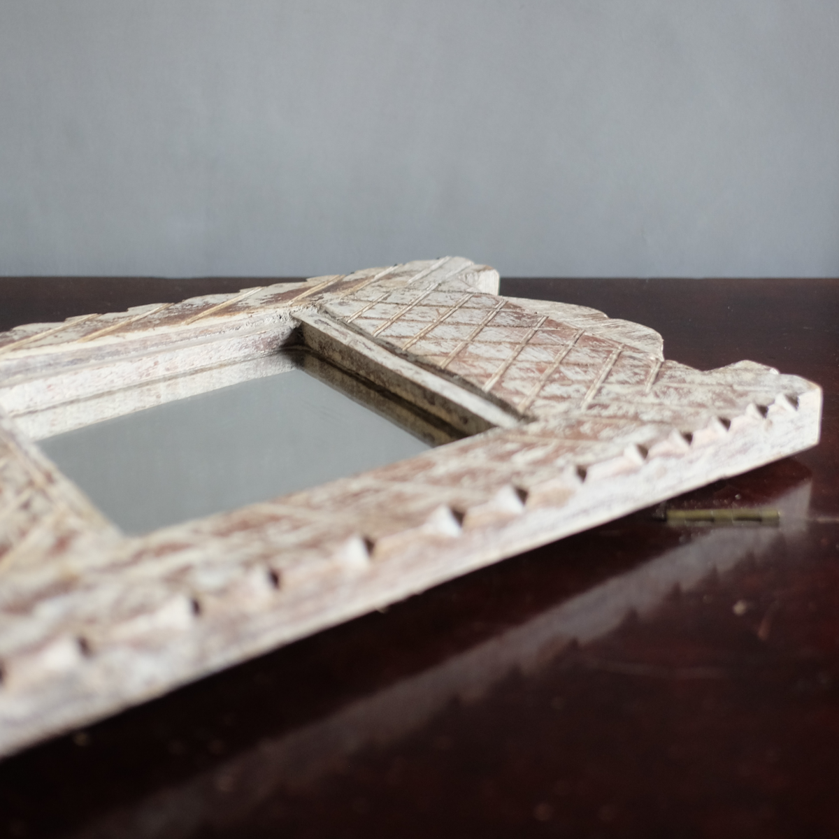 Wood Fram Mirror 木製鏡
