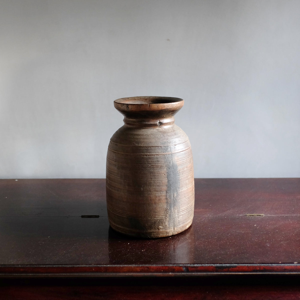 Wooden Pot 木製壺M