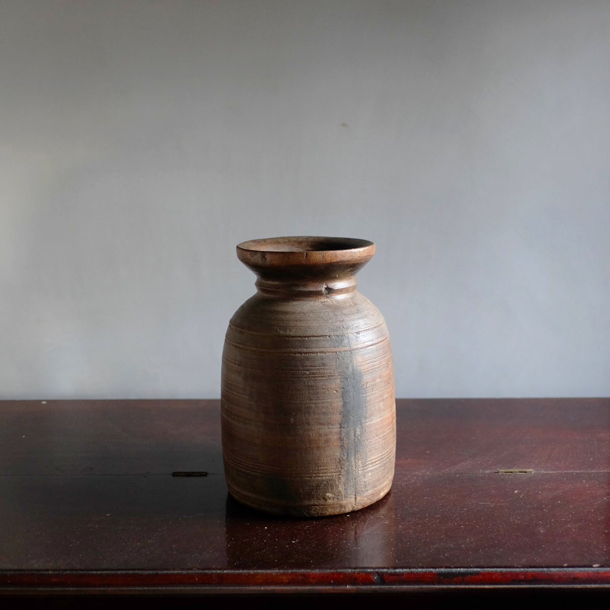 Wooden Pot 木製壺M