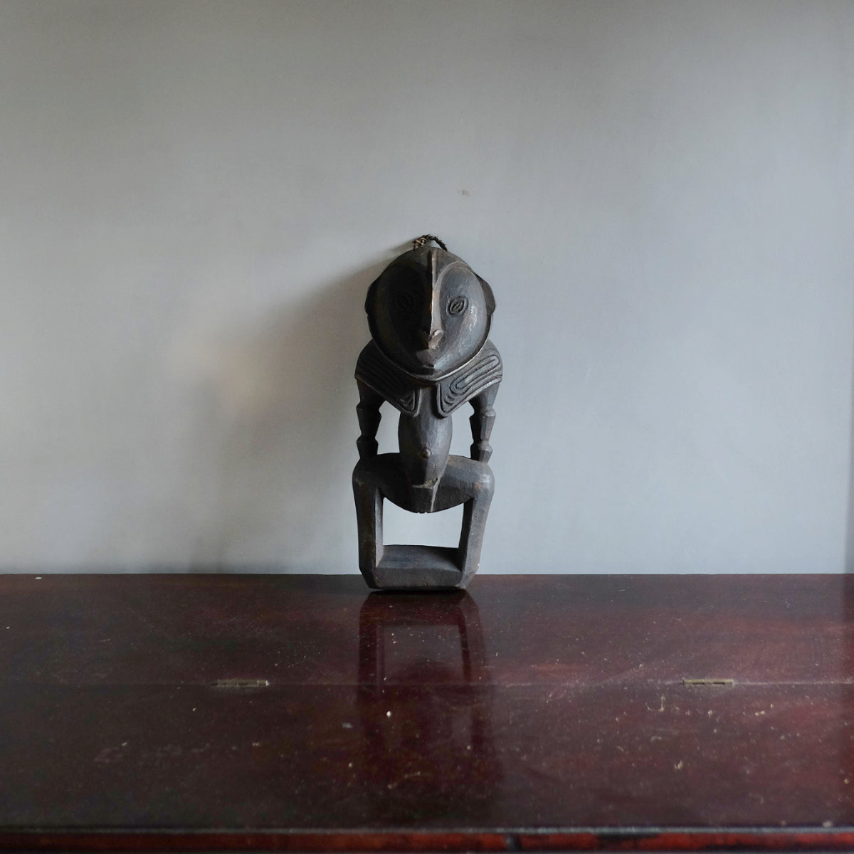 Papua New Guinea wooden statue パプアニューギニア 木製像