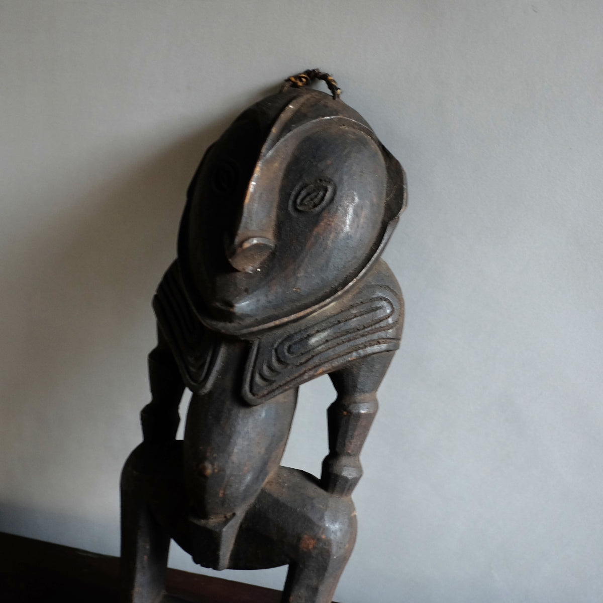 Papua New Guinea wooden statue パプアニューギニア 木製像