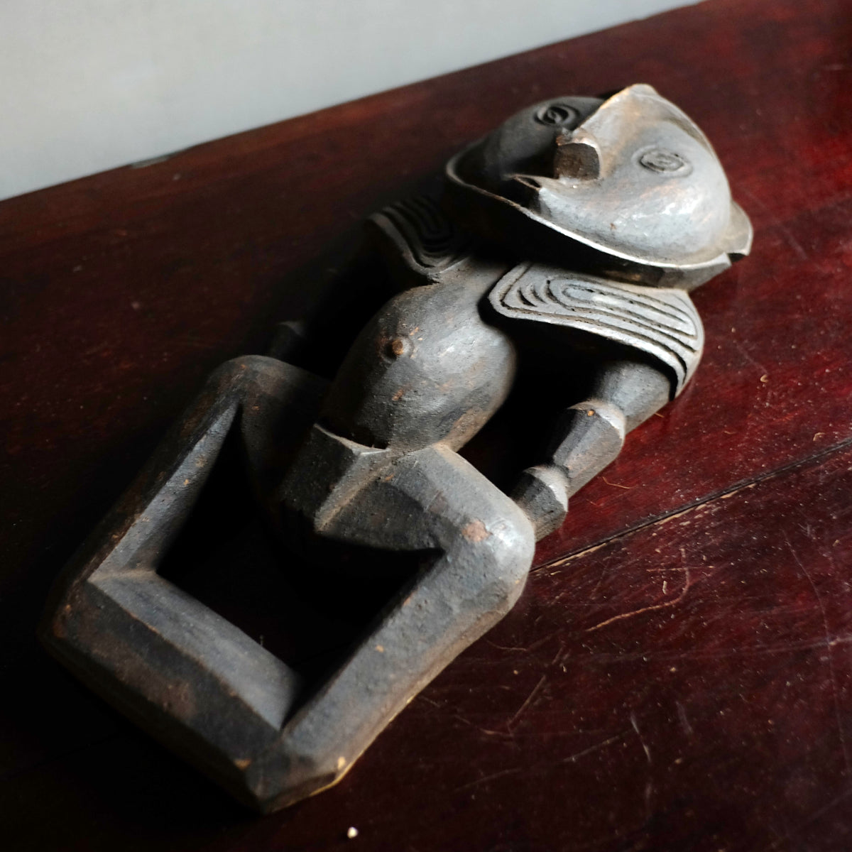 Papua New Guinea wooden statue パプアニューギニア 木製像