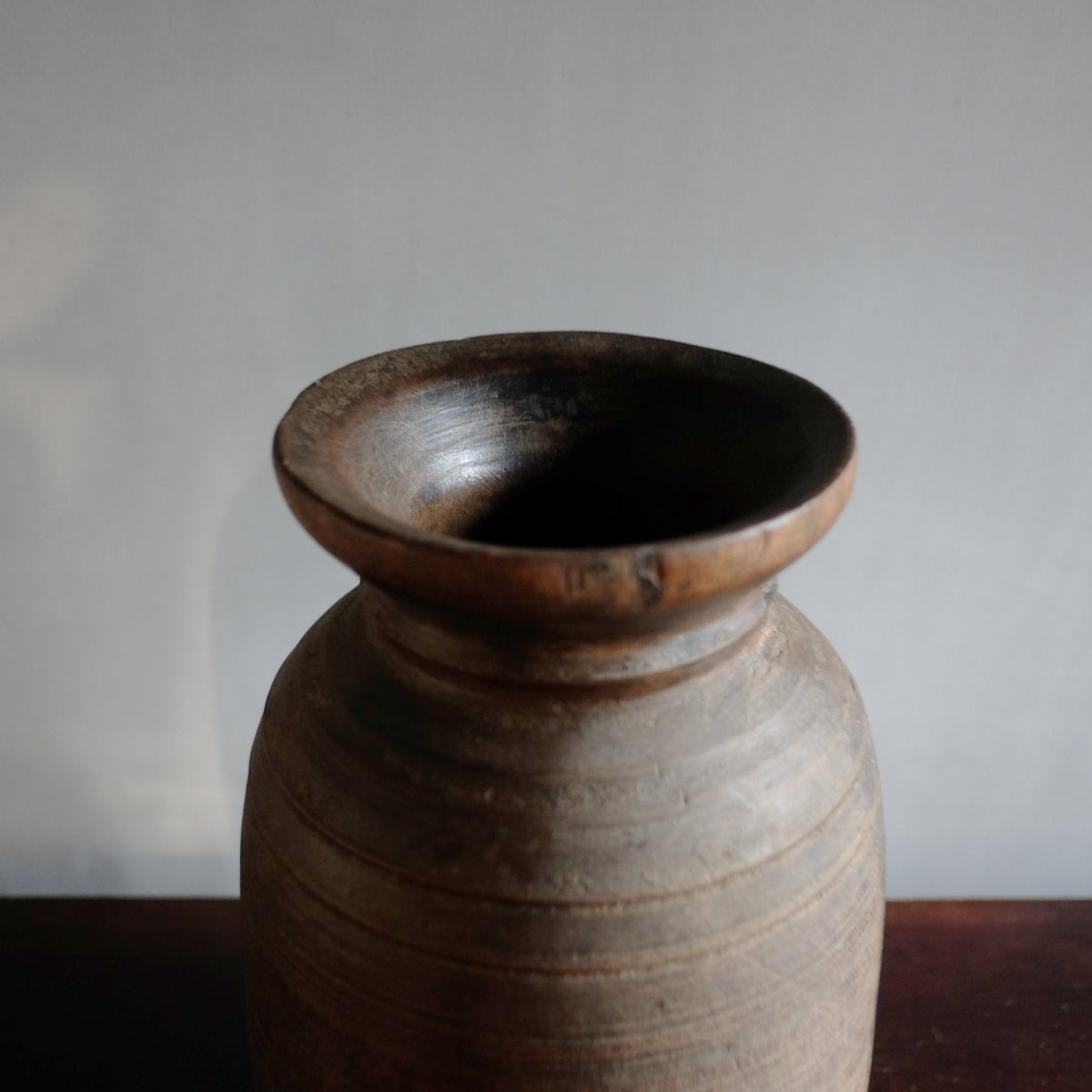 Wooden Pot 木製壺M
