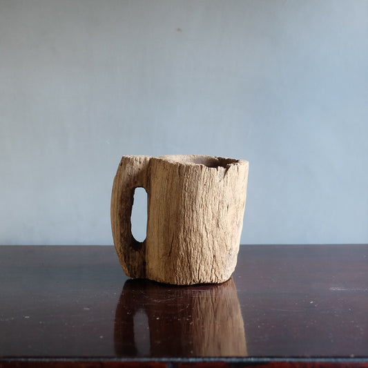 Wooden Mortar　木製すり鉢