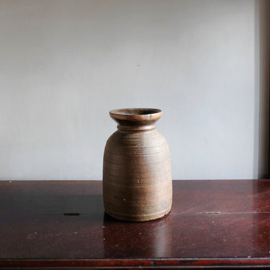 Wooden Pot  木製壺M
